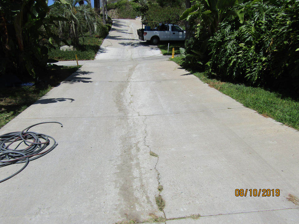 Driveway Cleaning Oil Spill Removal